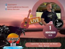 Darius Live @ Lagoon Bar 1 Nov 25
