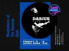 Darius Live @ The German Club 11 April 2025