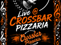 Darius live at Crossbar Pizzeria, 18 September, poster