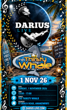Darius Live at The Thirsty Whale 1 November 26
