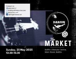 Darius Live @ The Market 25 May 2025