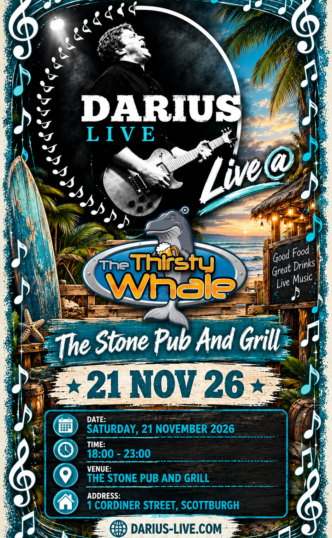 Darius Live at the Thirsty Whale 21 Nov