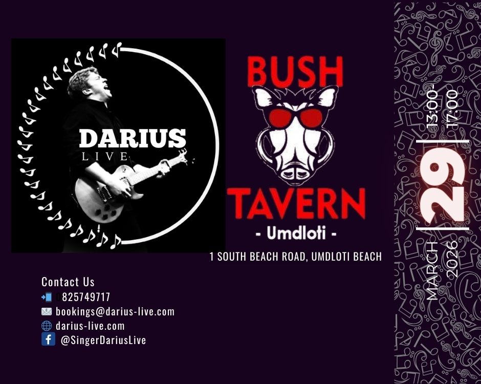 Darius Live @ Bush Tavern 29 Mar 26