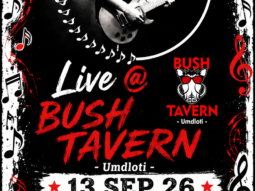 Darius live at the Bush Tavern, September 26, poster
