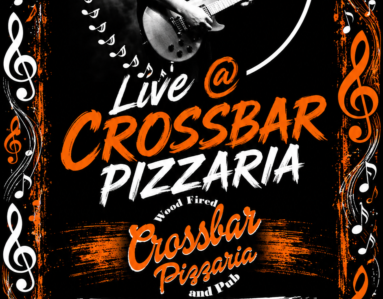 Darius live at Crossbar Pizzeria, 18 September, poster
