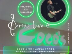 Darius Live @ Cocos 19 Dec