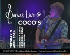Darius Live @ Cocos 9 Apr 24