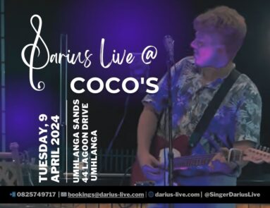 Darius Live @ Cocos 9 Apr 24