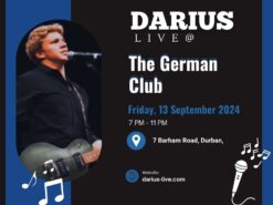 Darius Live @ The German Club 13 Sep 2024