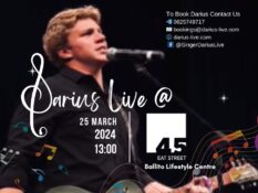 Darius Live at Eat Street25 March 2024