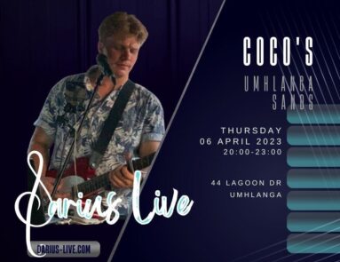 Darius Live @ Cocos 6 April