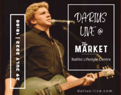 Darius Live @ The Market 29 July
