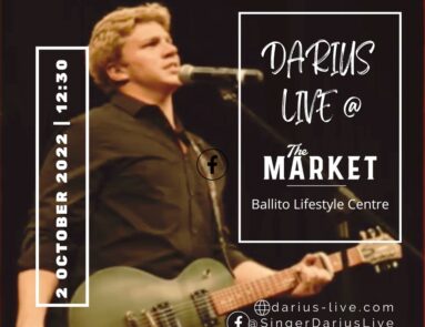 Darius Live - 2 October | 12:30 @ The Market, Ballito