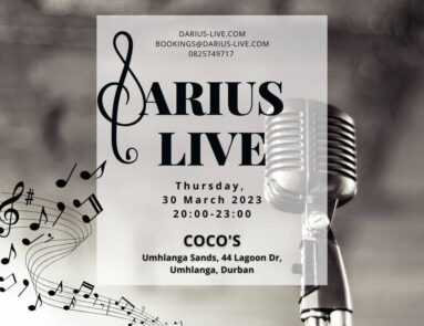 Darius Live @ Coco's 30 March 2023