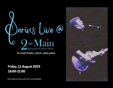 Darius Live at 2 on Main 11 August 2023