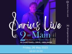 Darius Live @ 2onMain 26 may