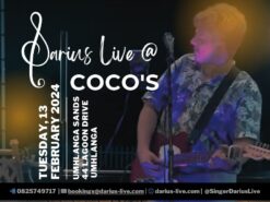 Darius Live @ Cocos 13 Feb 24