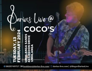 Darius Live @ Cocos 13 Feb 24