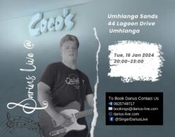 Darius Live @ Cocos 16 Jan