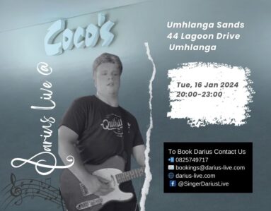 Darius Live @ Cocos 16 Jan