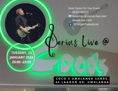 Darius Live @ Cocos 23 Jan 24