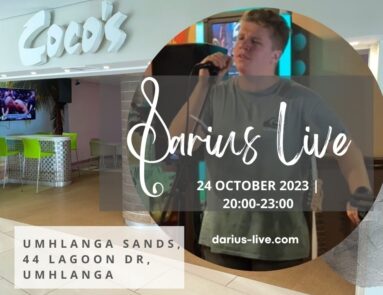 Darius Live @ Cocos 24 October