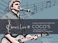 Darius Live @ Coco’s 30 April 2024