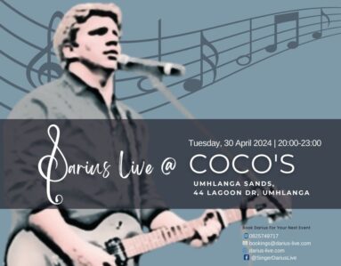 Darius Live @ Coco’s 30 April 2024