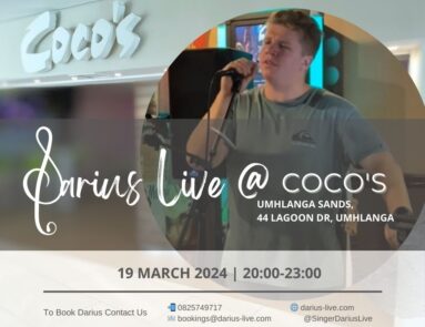 Darius Live @ Coco's | 19 March 2024