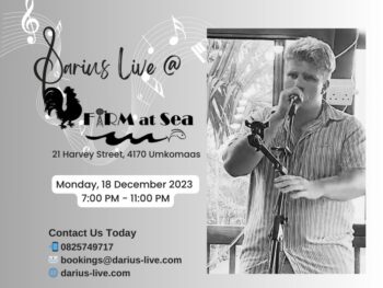 Darius Live @ Farm at Sea 18 Dec 23