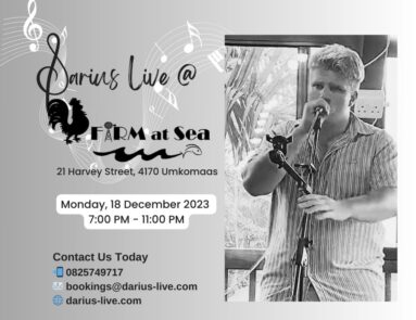 Darius Live @ Farm at Sea 18 Dec 23