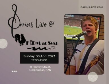 Darius Live @ Farm at Sea 30 April