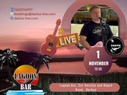 Darius Live @ Lagoon Bar 1 Nov 25