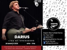 Darius Singing Live @ Northwood Crusaders Sports Club 28 Mar 26