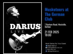 Darius Live @ The German Club 21 Feb 2025