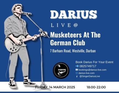 Darius Live @ The German Club 14 Mar 2025