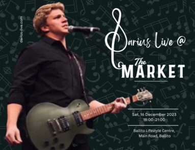 Darius Live @ The Market 16 December