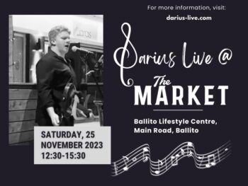 Darius Live @ The Market 25 Nov 23