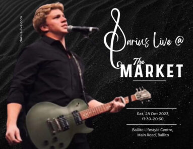 Darius Live @ The Market 28 Oct