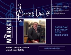 Darius Live @ The Market 6 Jan 24