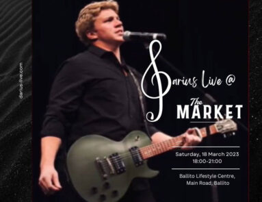 Darius Joubert @ The Market 18 March