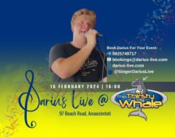 Darius Live @ Thirsty Whale 16 February 2024