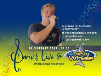 Darius Live @ Thirsty Whale 16 February 2024