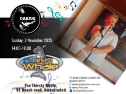 Darius Live @ Thirsty Whale 2 Nov 25