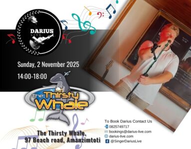 Darius Live @ Thirsty Whale 2 Nov 25 Darius Live @ Thirsty Whale 2 Nov 25