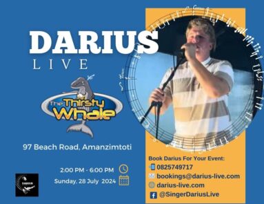 Darius Live @ Thirsty Whale 28 July 2024