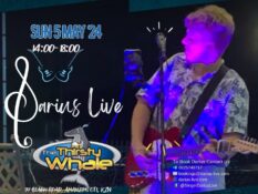 Darius Live @ Thirsty Whale 5 may 2024