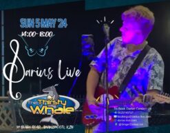 Darius Live @ Thirsty Whale 5 may 2024
