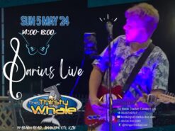 Darius Live @ Thirsty Whale 5 may 2024
