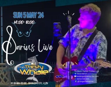 Darius Live @ Thirsty Whale 5 may 2024